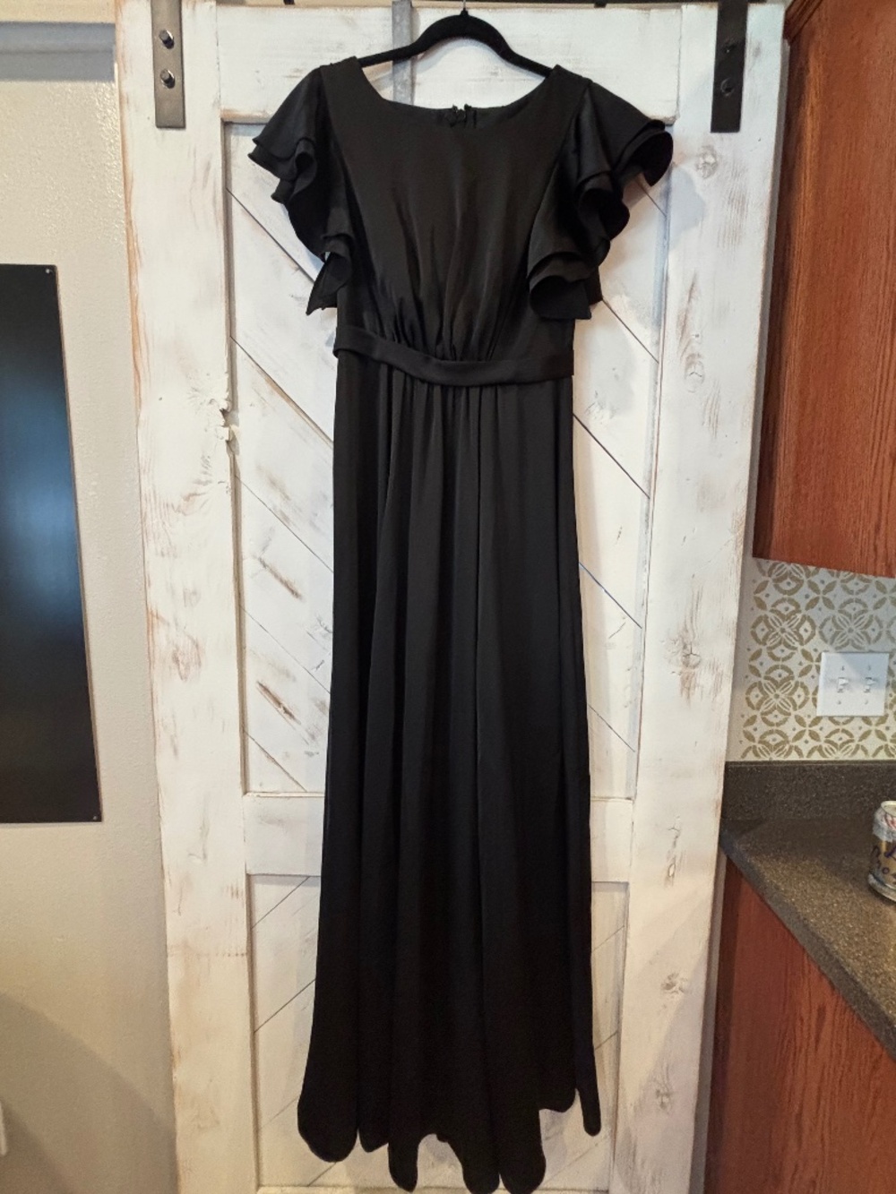 Azazie Black Daphne Dress size A2